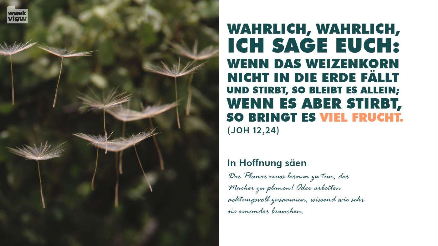 WANN PLANEN HINDERLICH IST!