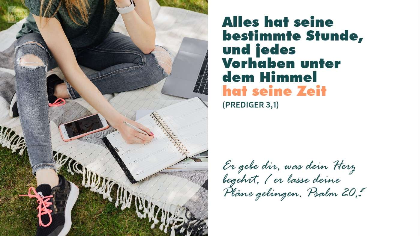Überlasse nichts dem Zufall!