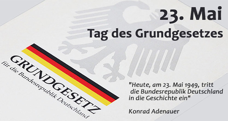 23.5.2020: Der Tag des Grundgesetzes.