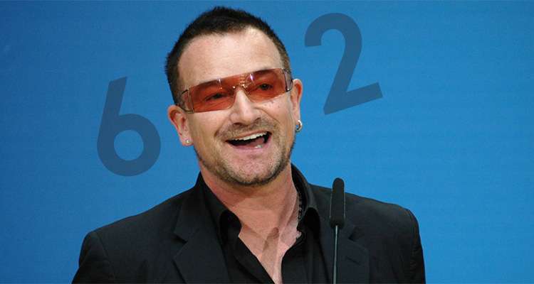 Bono feiert heute seinen 62. Geburtstag.