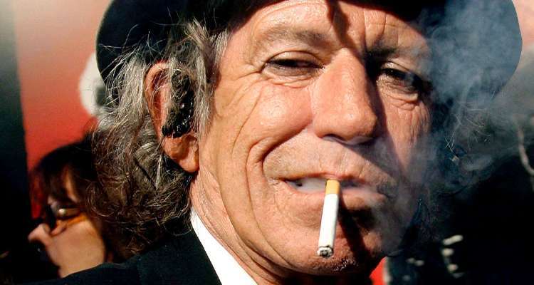 Rolling-Stones-Gitarrist Keith Richards meint: „Das Leben ist zu interessant zum Sterben!“