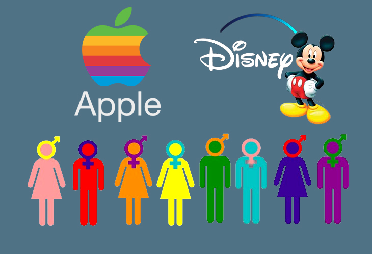 Disney World und Disneyland haben ihren Mitarbeitern geschlechtsspezifische Anreden wie „Ladies and Gentlemen“ verboten. Apple führt Emojis für „schwangeren Mann“ und „drittes Geschlecht“ ein.