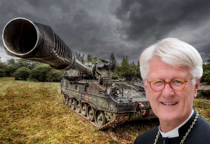 Haben Bedford-Strohm und sein Pendant Marx die Panzer eigentlich schon gesegnet, die jetzt in die Ukraine gehen sollen?