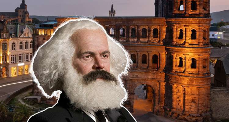 Karl Marx wurde am 5. Mai 1818 in Trier geboren.