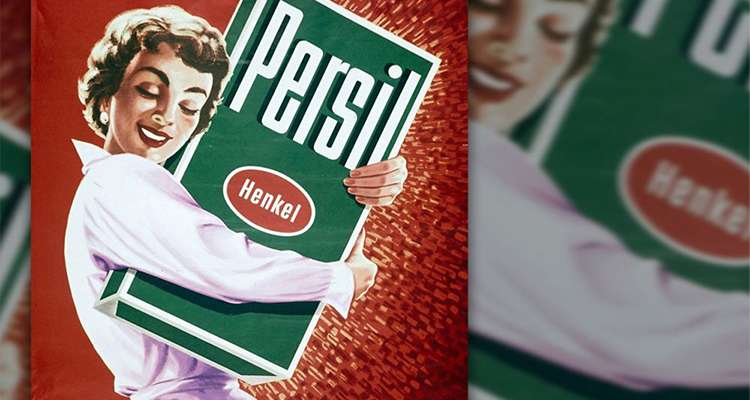 16. Juni 1907 – Die Düsseldorfer Firma Henkel kündigt in einer Zeitungsannonce das neue Waschmittel “Persil” an.