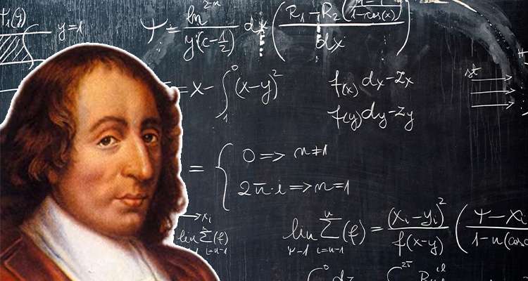 Blaise Pascal, Mathematiker und Physiker, Literat und Philosoph, hat heute seinen 399. Geburtstag.