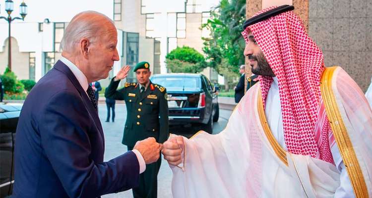 Joe Biden trifft die saudische Führung um Thronfolger Muhammad Bin Salman. „Ich werde immer für unsere Werte eintreten.“
