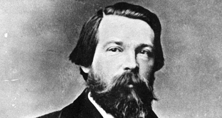 Friedrich Engels „Vater des Marxismus“ ist am 5. August 1895 gestorben.