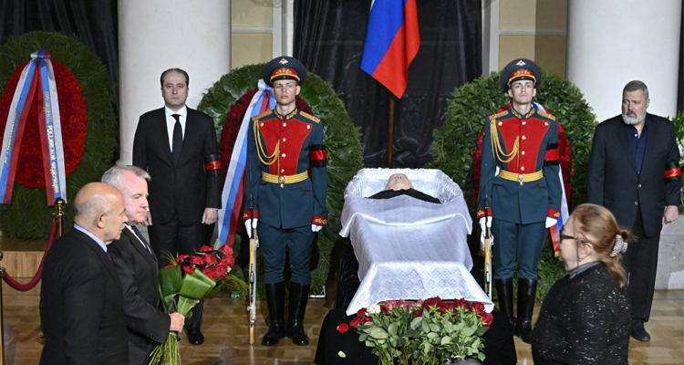 Gorbatschow wurde in Moskau beigesetzt.
