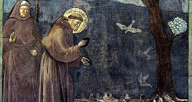 Franz von Assisi starb am 3. Okt. 1226.